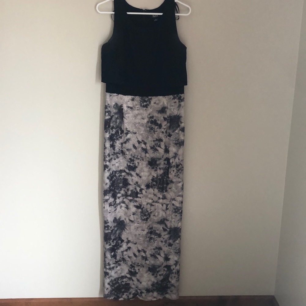 Black elegant full size dress